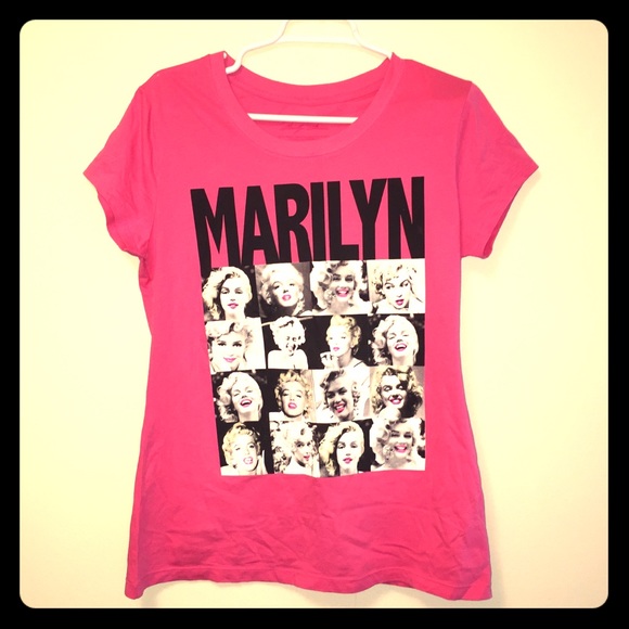 Marilyn Monroe Tops - ✅ Marilyn Monroe T-shirt NWOT Pink XL